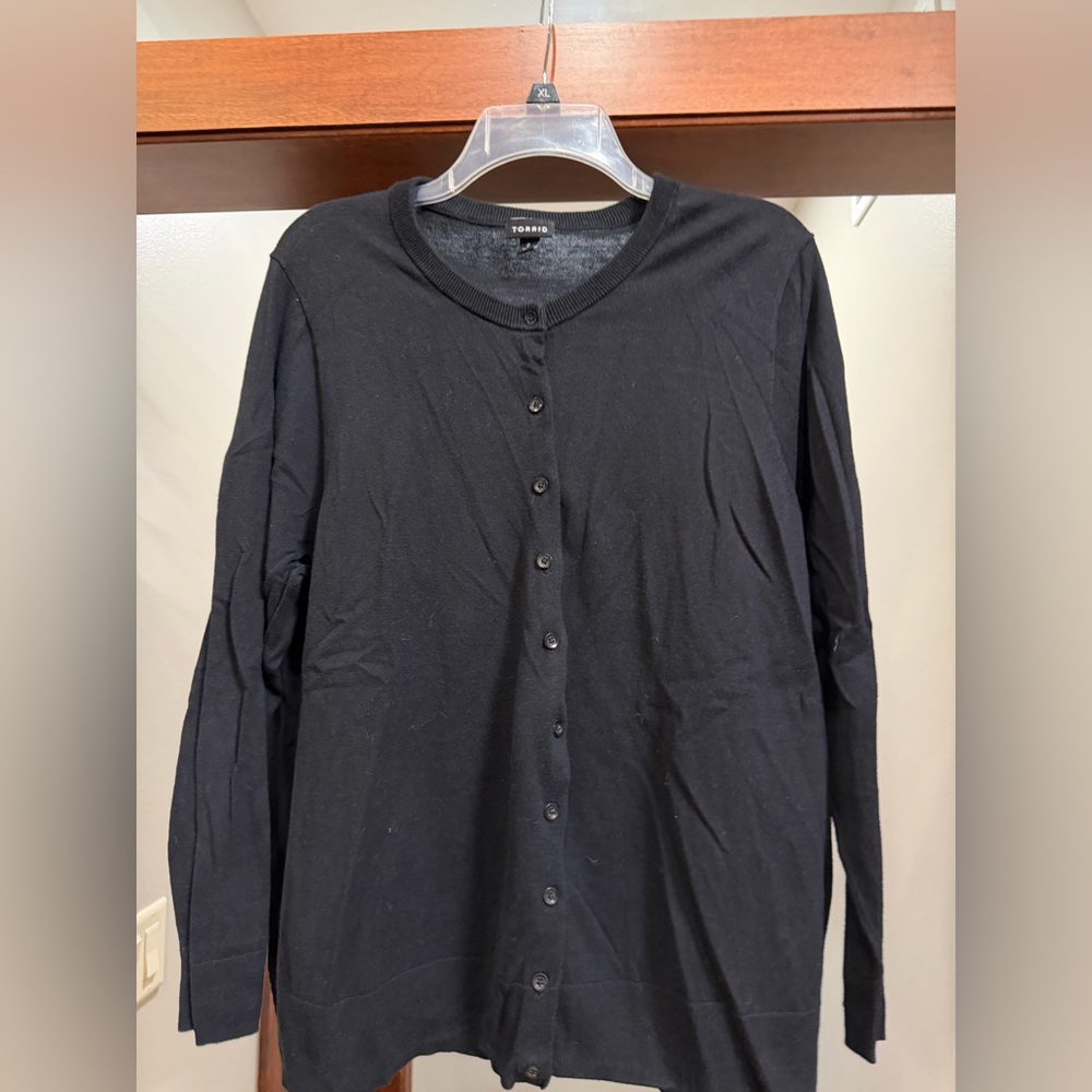Torrid Black Women's Cardigan